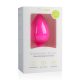 Easytoys Diamond - fehér köves anál plug (nagy) - pink
