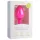 EasyToys Diamond - fehér köves anál plug (közepes, pink)
