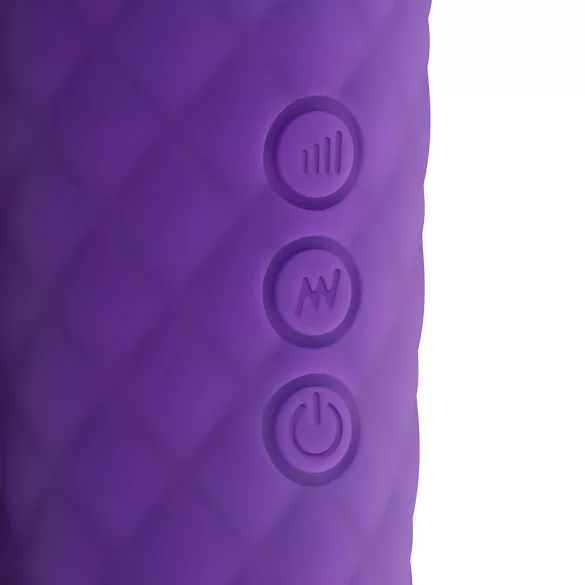 EasyToys Mini Wand - akkus masszírozó vibrátor (lila)