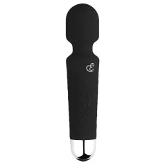 EasyToys Mini Wand - akkus masszírozó vibrátor (fekete)