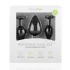 Easytoys Diamond - anál plug szett (fekete)
