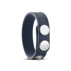   Boners Cock Straps S/M - állítható péniszgyűrű (szürke)