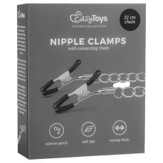 EasyToys - láncos mellbimbó csipesz (2db)