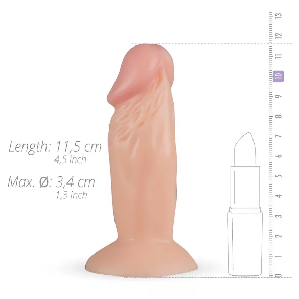 Real Fantasy Archi - élethű dildó - 11,5 cm (testszínű)