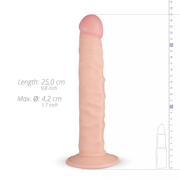 Real Fantasy Scott - élethű dildó - 25 cm (natúr)