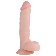   Real Fantasy Glynn - herés élethű dildó - 25 cm (testszínű)