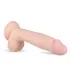 Real Fantasy Glynn - akkus, élethű vibrátor - 25cm (natúr)