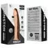 Real Fantasy Winston - tapadókorongos vibrátor - 19 cm (testszínű)