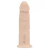 Real Fantasy Winston - tapadókorongos vibrátor - 19 cm (testszínű)