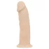 Real Fantasy Winston - tapadókorongos vibrátor - 19 cm (testszínű)