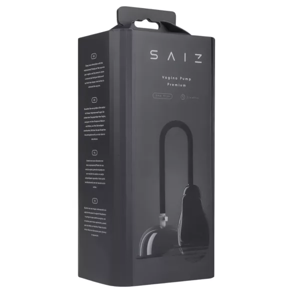 Saiz Premium - automata puncipumpa (átlátszó-fekete)