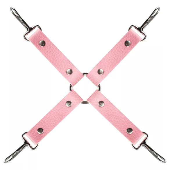 Secret Pleasure Chest - haladó BDSM készlet - 14 részes (pink)