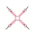 Secret Pleasure Chest - haladó BDSM készlet - 14 részes (pink)