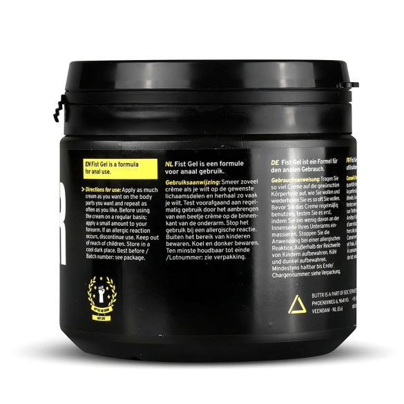 BUTTR Fisting Gel - öklöző, vízbázisú síkosító gél (500ml)