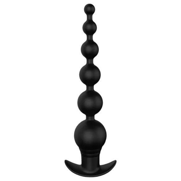 Cheeky Love - akkus, rádiós, gyöngyös anál vibrátor (fekete)