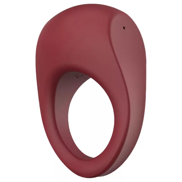 Dreamtoys Ivy - rezgő péniszgyűrű (bordó)
