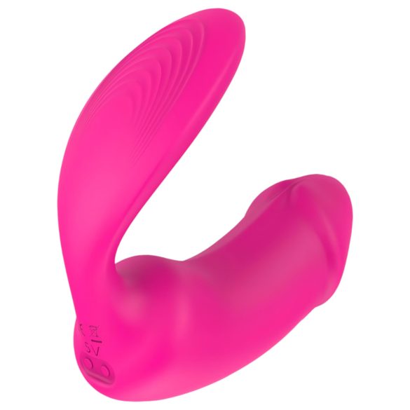 Vibes of Love Duo - 2in1 csikló vibrátor (pink)