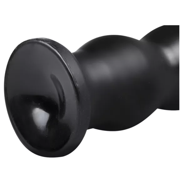 BUTTR Tactical III - tapadókorongos dildó (fekete)