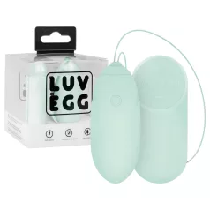   LUV EGG - hordható akkus, rádiós vibrációs tojás (zöld)