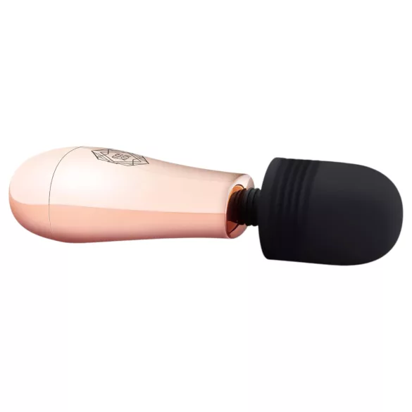 Rosy Gold Mini Wand - akkus, masszírozó vibrátor (rosegold)