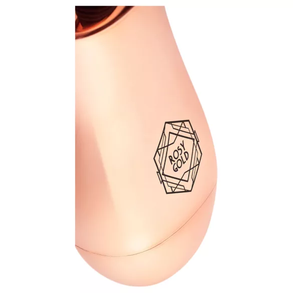 Rosy Gold Mini Wand - akkus, masszírozó vibrátor (rosegold)