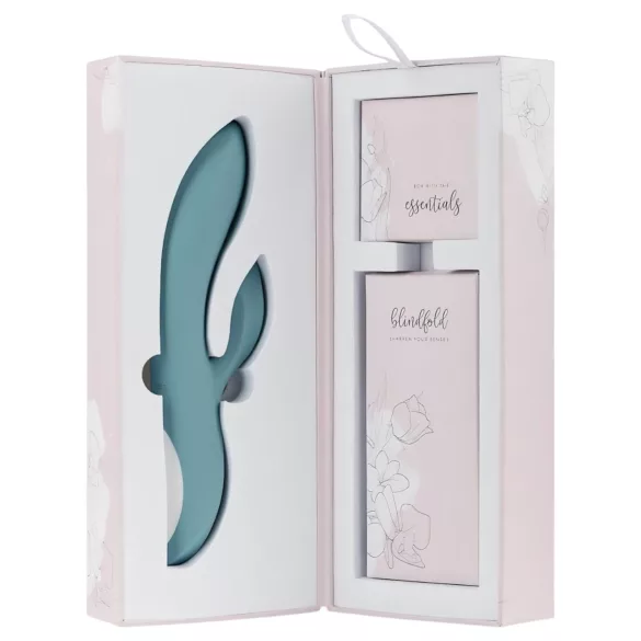 Bloom Violet Rabbit - csiklókaros G-pont vibrátor (türkiz)