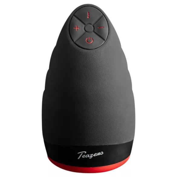 Teazers - melegítő funkciós műszáj maszturbátor férfiaknak (piros)