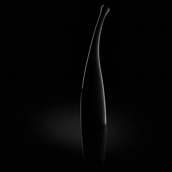 Senzi - akkus, vízálló csikló vibrátor (fekete)