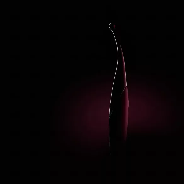 Senzi - akkus, vízálló csikló vibrátor (piros)