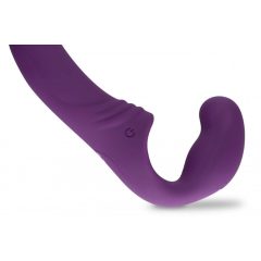   Easytoys - akkus, tartópánt nélküli felcsatolható vibrátor (lila)