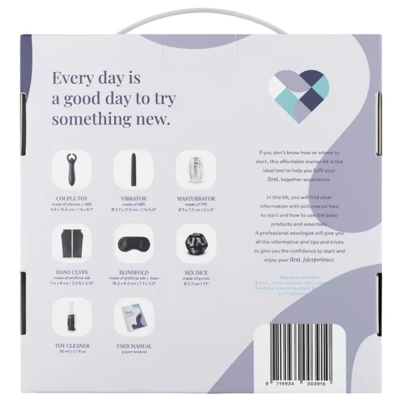 First. Together kezdő szex készlet (7 részes)