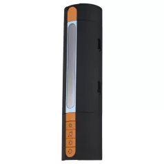   CRUIZR CP03 - akkus, szívó vibráló maszturbátor (fekete)