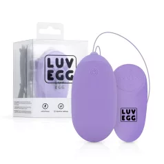 LUV EGG XL - akkus, rádiós vibrációs tojás (lila)