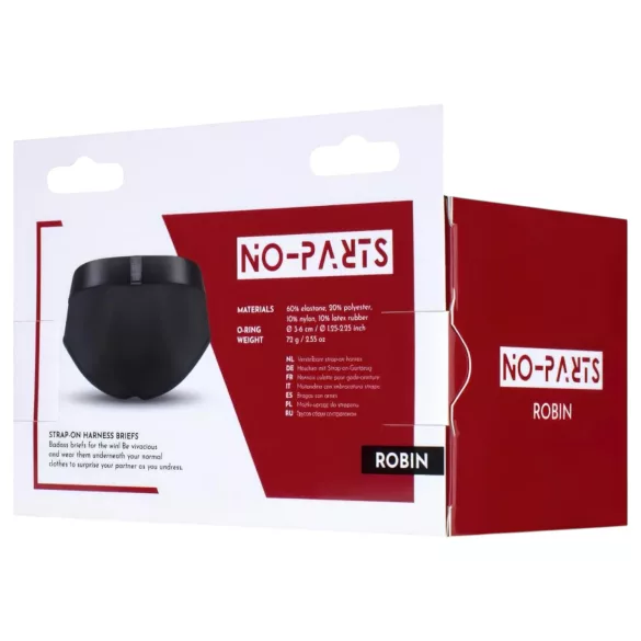 No-Parts Robin - felcsatolható alsó (fekete) - S