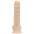 Real Fantasy Conrad - tapadókorongos vibrátor - 20 cm (testszínű)