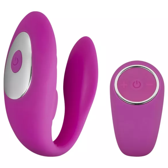Easytoys Tap Dancer - vízálló, rádiós párvibrátor (pink)