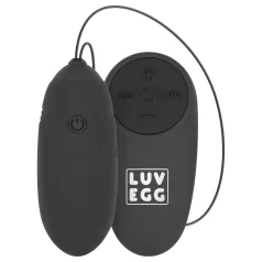 LUV EGG - akkus, rádiós vibrációs tojás (fekete)