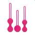 Easytoys LoveBalls - gésagolyó szett - 3 részes (pink)