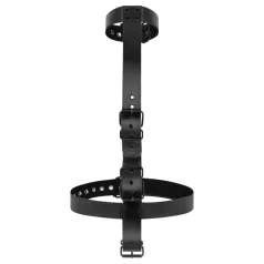   Bedroom Fantasies - BDSM kötöző nyakörvvel és béklyókkal (fekete)