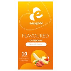 EasyGlide Flavoured - gyümölcs ízű óvszer (10db)