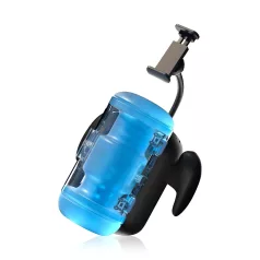   BLOWCAST Wingman Pro - automatikus maszturbátor (kék-fekete)