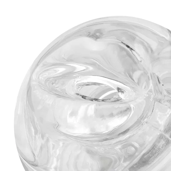 FPPR. - kétvégű maszturbátor - punci & száj (átlátszó)