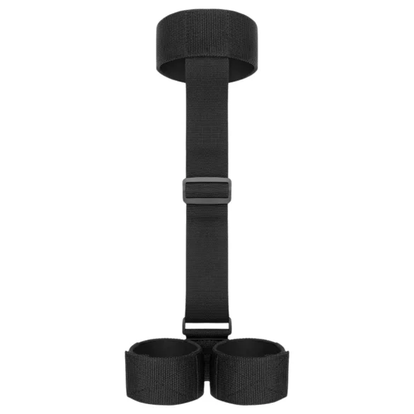 Bedroom Fantasies - puha nyakörv és bilincs (fekete)