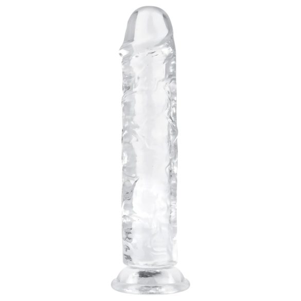 EasyToys - zselés dildó - 18cm (átlátszó)