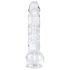 EasyToys - herés dildó - 13,5cm (átlátszó)