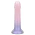 EasyToys Mermaid - csillámos dildó - 19cm (pink)