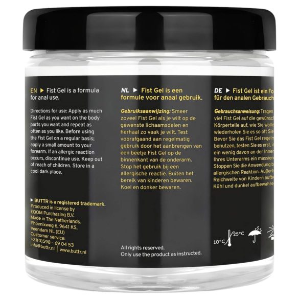 BUTTR - tapadásmentes öklöző (fisting) gél (500ml)
