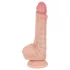 Real Fantasy Declan - élethű dildó előbőrrel (testszínű) - 18 cm