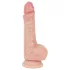 Real Fantasy Declan - élethű dildó előbőrrel (testszínű) - 18 cm