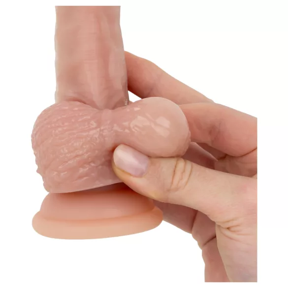 Real Fantasy Declan - élethű dildó előbőrrel (testszínű) - 18 cm
